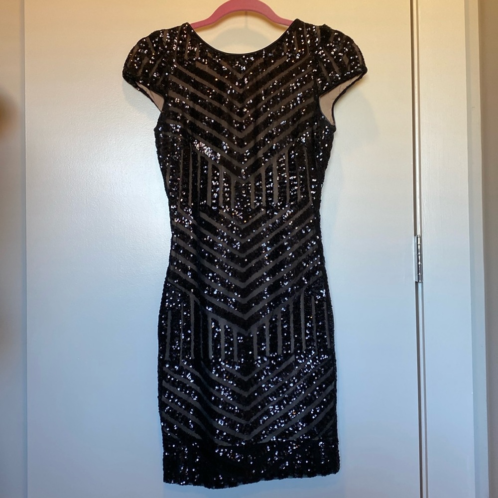 dress the population tabitha sequin dress NEW! Dress the Population 'Tabitha' Sequin Body-Con Dress S $195+